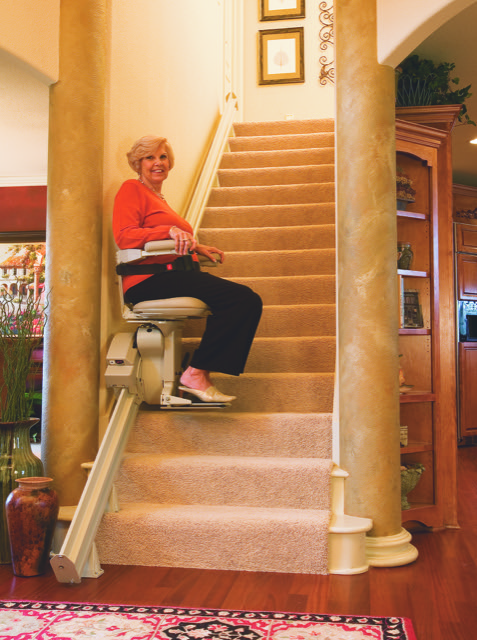 Bruno Elite Straight Indoor SRE Stairlift North Providence